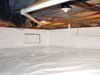 Crawl space moisture barriers installed in Greater Knoxville, Kingsport, Johnson City