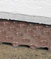 crawl space insulation installed in Greeneville over our extra large drainage matting