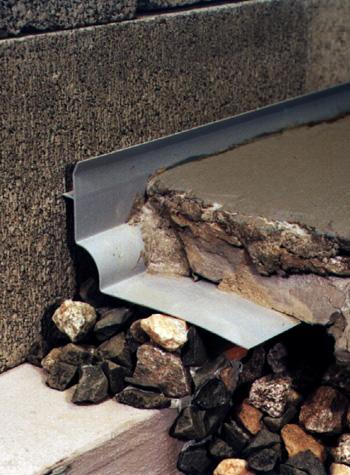 below foundation slab drain system for installing a French drain in Lenoir City