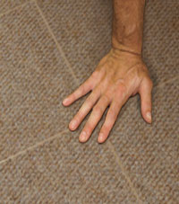 Carpeted Floor Tiles installed in Crossville, Tennessee and Kentucky