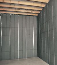 Thermal insulation panels for basement finishing in Johnson City, Tennessee and Kentucky