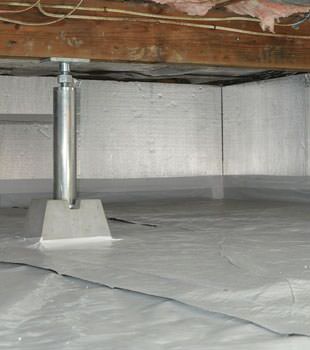 Crawl E Insulation With Silverglo In Tennessee Installed Crawl E Insulation In Powell